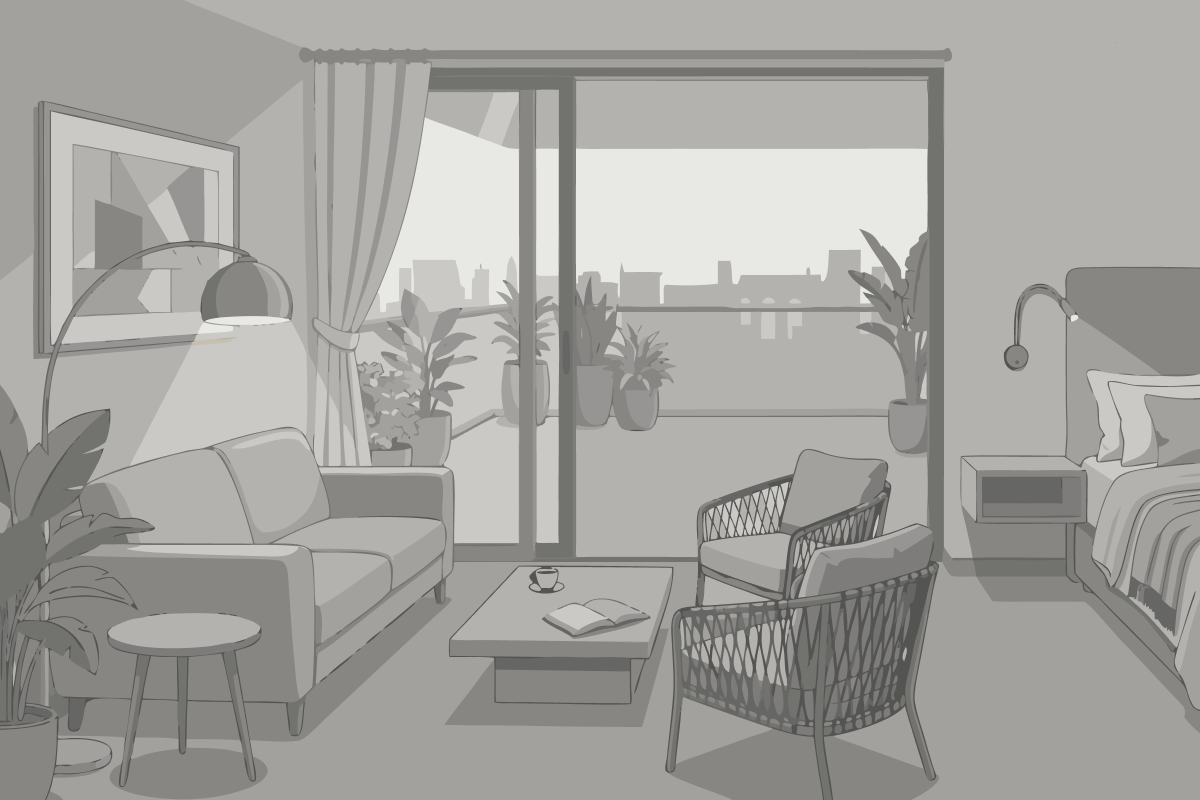 Chambre Triple – Vue sur Montagne